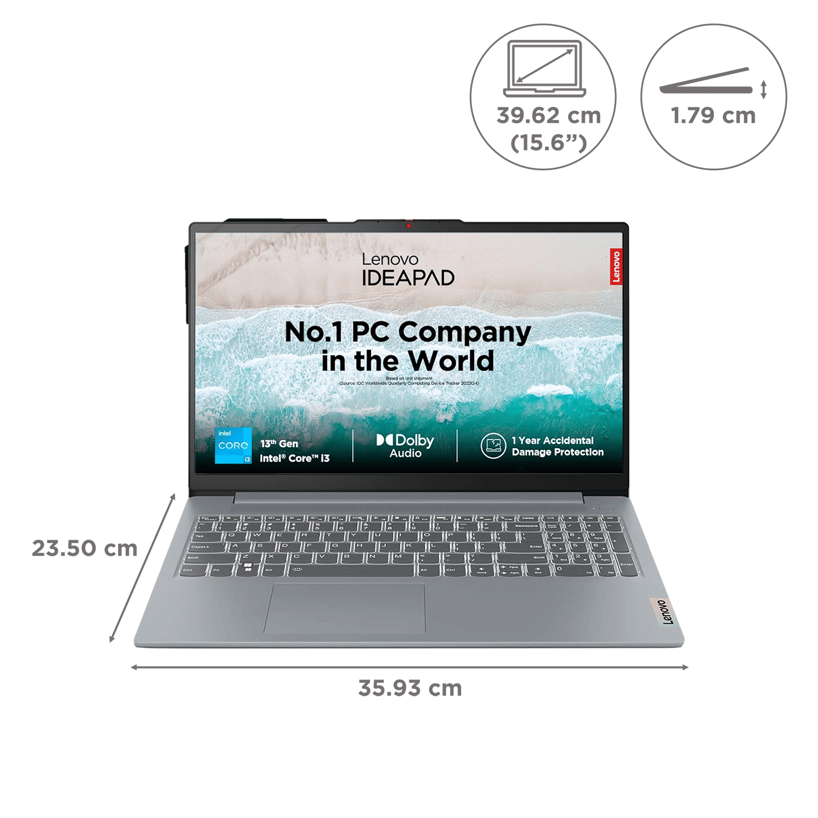 Buy Lenovo Ideapad Slim 3 15IRU8 Intel Core i3 13th Gen Thin